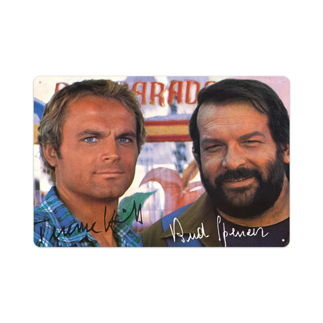 Autograph - Tin Sign - Bud Spencer®