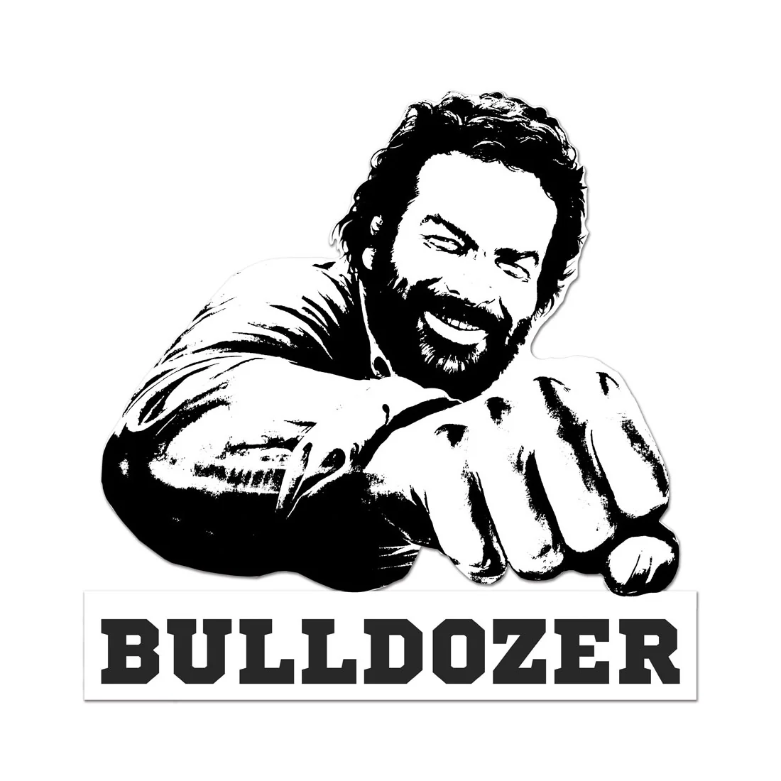 Bulldozer b/w - Steel Shield - Bud Spencer®