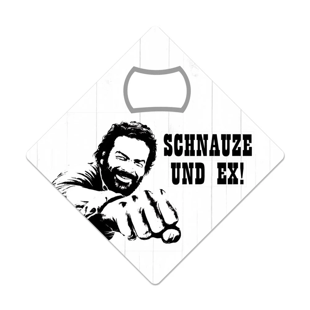 Schnauze + Ex  - Magnet Bottle Opener